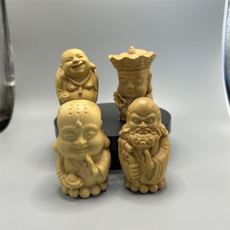 弥勒菩薩 布袋 七福神 仏具 神具 インテリア ディスプレイ 置物 レトロ 小物 アート 縁起物 彫刻 菩薩 仏像 仏陀 チャイナ風 8cm