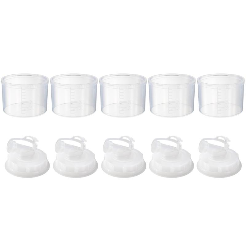 サラヤ 計量カップ&ノズル 5個セット入 72038(3.0)