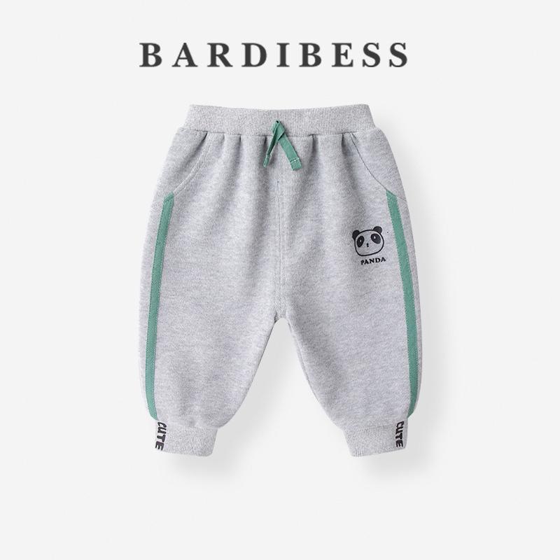 パンツ ズボン ボトムス 男の子 キッズ 子供 幼児 赤ちゃん品 おしゃれ ファッション シンプル パンダ 春秋 韓国 スポーツ カジュアル スウェット グレー