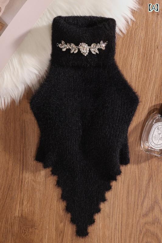 タンクトップ キャミソール ホルターネック ノースリーブ 秋冬 ショート丈 タイトフィット スリム 女の..