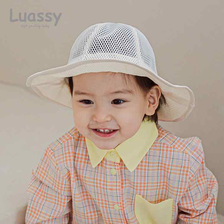 女の子 サンハット 帽子 メッシュ ベビー 春夏 薄手 子供 赤ちゃん 男の子 幼児 コットン 韓国 アプリ..