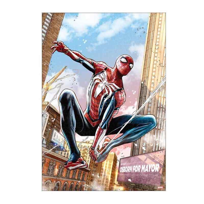 ƥ衼(Tenyo)  1000ԡ ѥ ޡ٥ ѥޥ Spider-man (51x73.5cm) ...