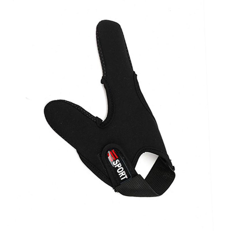 Townshine フィッシング フィンガーグローブ プロフェッショナル 親指 人差し指 ネオプレン手袋 滑り止..