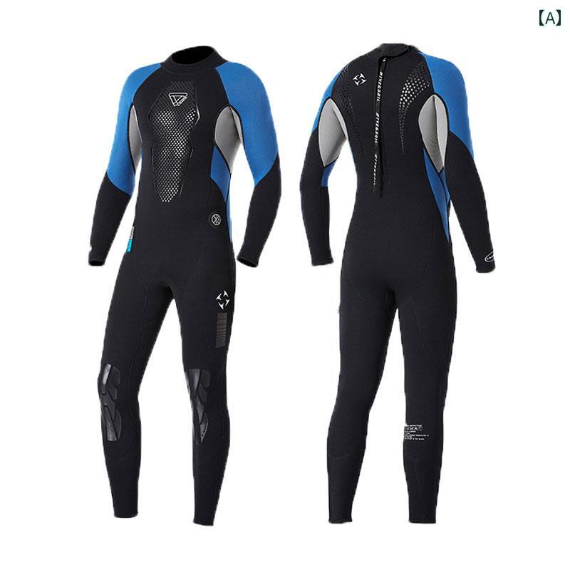 ウェット スーツ サーフウェア メンズ メンズ ファッション 夏 夏 スイム ウェア 水着 暖かい サーフィン ウェット ワンピース 防寒