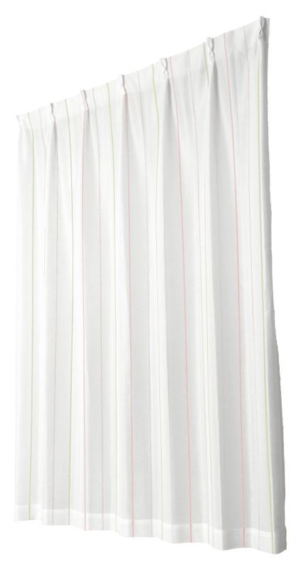 ユニベール ミラーレースカーテン エコマッチレース2 幅100 2枚組