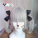 ヘアピン リボン ポニーテール ヘアアクセサリー 激かわいい ロリータ ゴスロリ 地雷 甘ロリ JK レディース ファッションアイテム