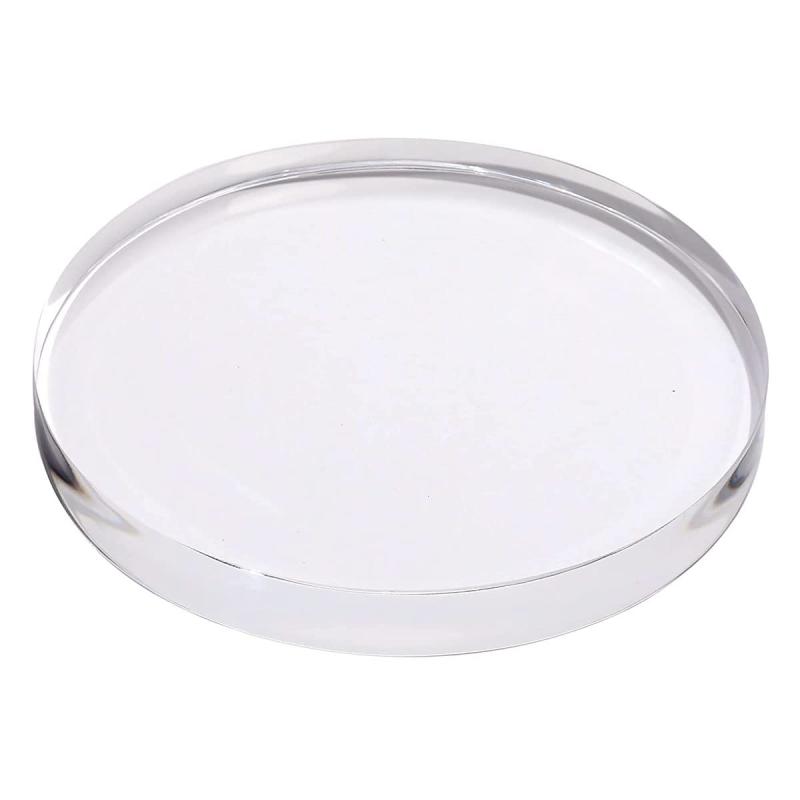 ENN LLC アクリル キューブ ブロック 透明 アクリルパネル ディスプレイスタンド インテリア