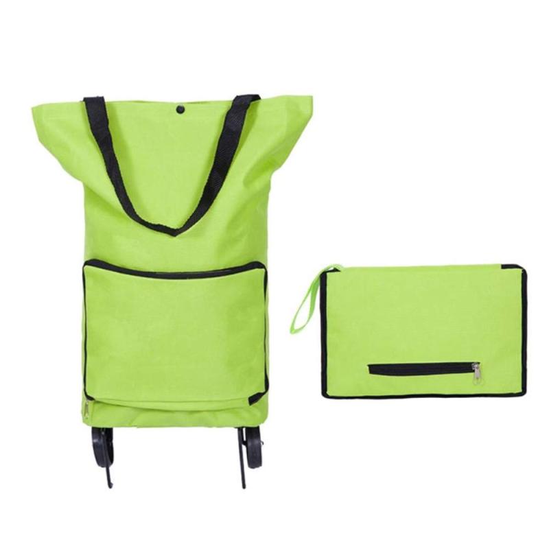 [SCGEHA] 折りたたみ キャリーカート エコバッグ ショッピングカート 買い物カート 二輪 収納ポーチ