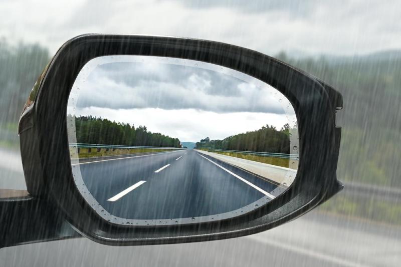 [2枚セット] ClearView 日本製 新型 プリウス 60系対応 親水 フィルム ドアミラー サイドミラー 車用 防曇 フィルム [専用形状タイプ] 保護 シート フィルム 傷防止 TOYOTA PRIUS