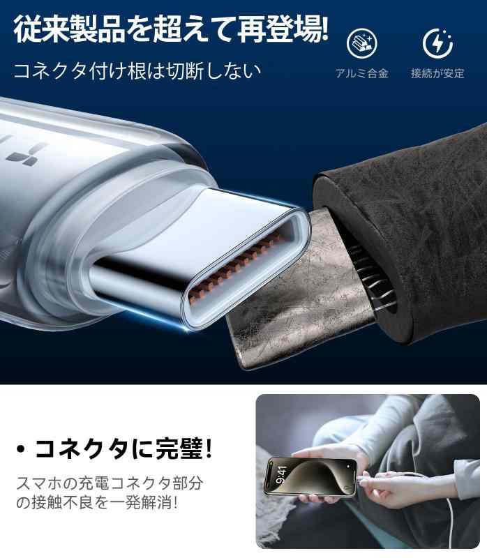 TORRAS usb c ケーブル 60W P...の紹介画像3