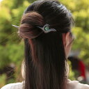 ヘアアクセサリー かんざし ヘアピン 木 頭 玉髄 手工 髪飾り 髪留め 魅惑 ギフト レトロ おしゃれ レトロ レディース シンプル 大人式 母の日 クラシッ...