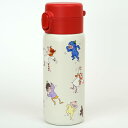 ココちゃん グリーティングライフ ステンレスボトル スリム ワンプッシュ 350ml RYL-1046 ホワイト ココフレンズ