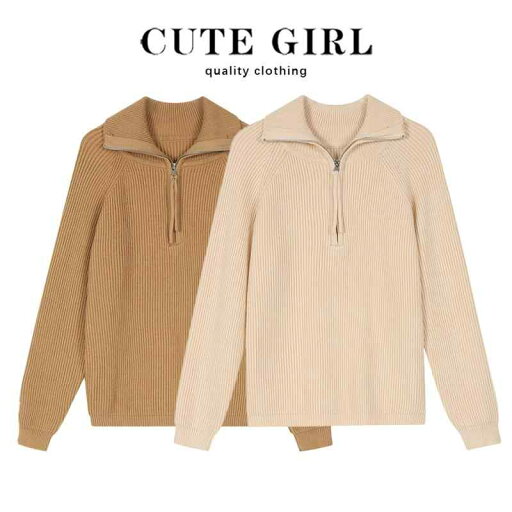 トップス シャツ レディース セーター カレッジ ガーリー 大人かわいい ニット ポロ カラー ハーフ ジップセーター 女性 春秋 インナー レイヤリング トップス シャツ レディース セーター カレッジ ガーリー 大人かわいい ニット ポロ カラー ハーフ ジップセーター 女性 春秋 インナー レイヤリング