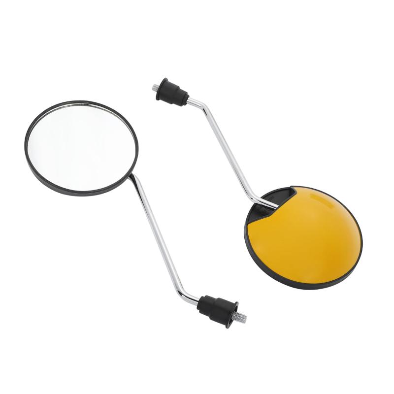 (nakira) カラフルミラー ミラー バイク 正ネジ 8mm 左右セット 汎用