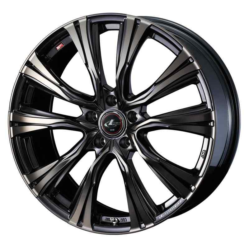 Weds LEONIS VR 16インチ 4H PCD100 5.0J +45 PBMC/TI 【0041222】