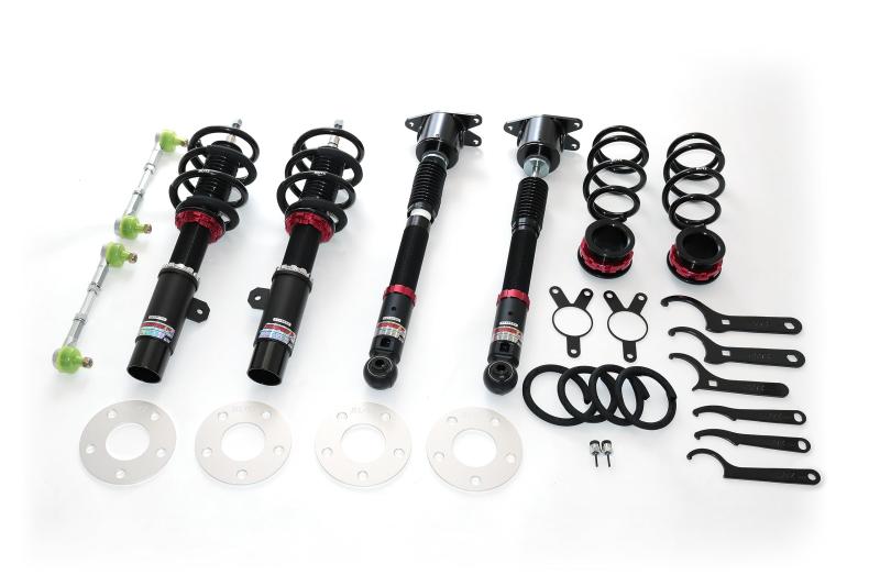BLITZ(ブリッツ) 車高調 レンチ付 MINI F60 DDC無 ダンパー サスペンション フロント リア 4本セット 全長調整式 減衰力32段調整 DAMPER ZZ-R 92593