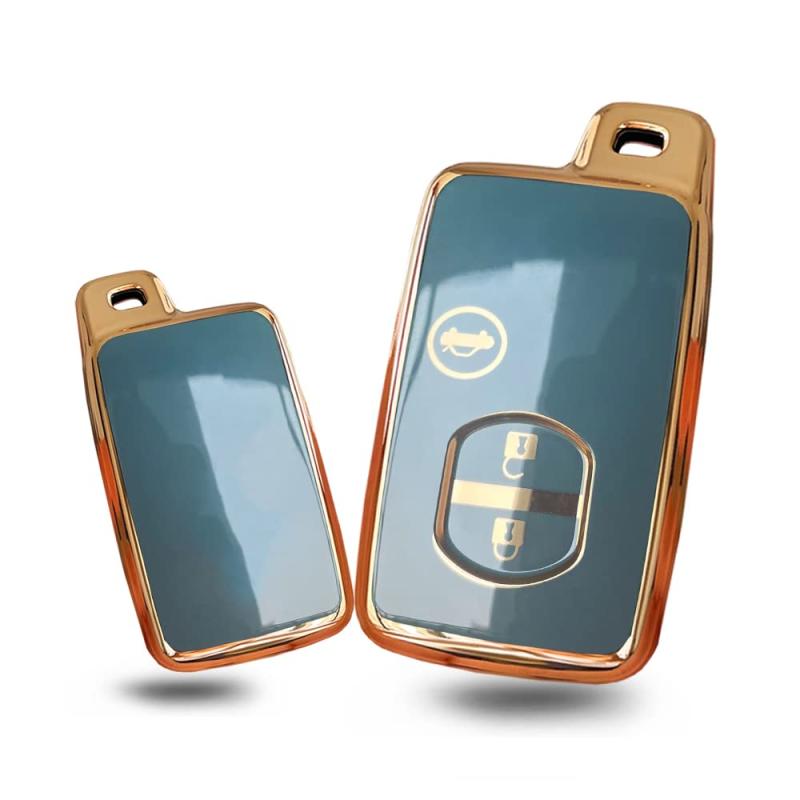 トヨタ/スバル向けの キーケース キーホルダー キーカバー キー保護 マジェスタ マークX カムリ SAI プ..