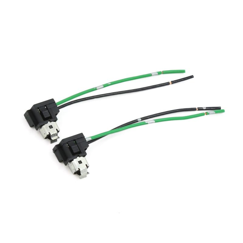 ACROPIX 車ユニバーサルH1 H3フォグランプ 電球ソケット 配線ハーネス コネクター ブラック 2個