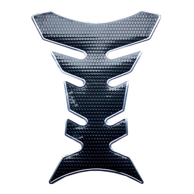 karim バイク タンクパッド タンク カバー 汎用 外装 シール ステッカー プロテクター 黒 小さい 厚め 厚手 滑り止め 傷防止 保護 シート 車用【3Dタイプ】メタリックカラーが特徴的な3Dタイプのバイク用タンクパッド。保護プロテ...