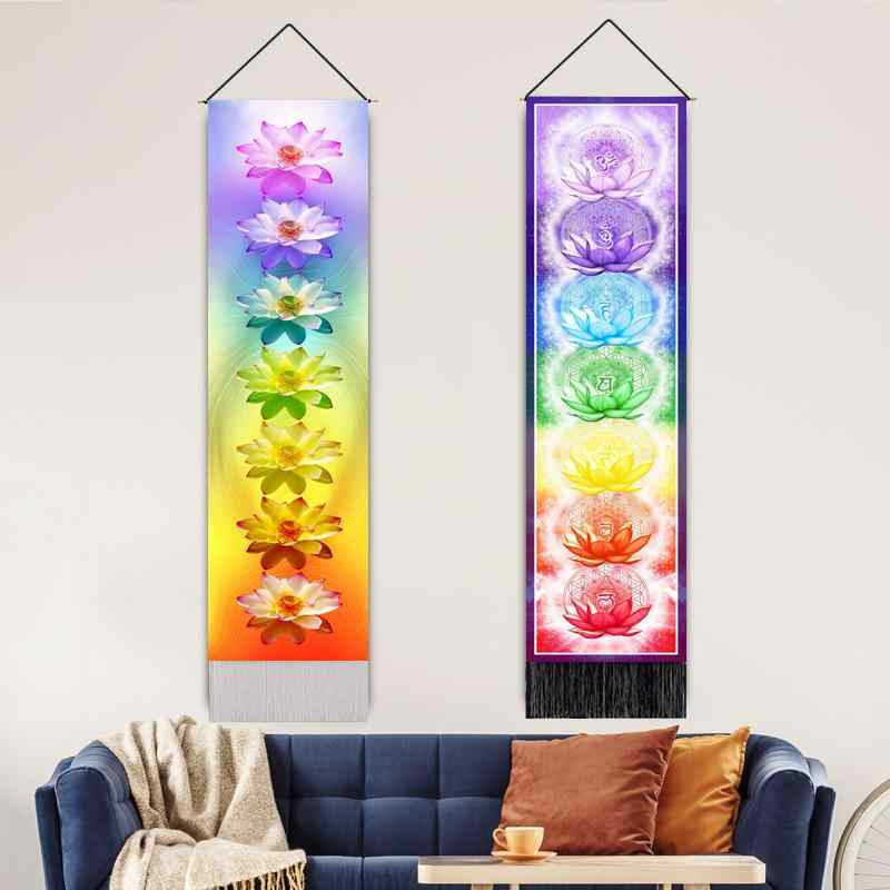 タペストリー 壁掛け 掛け軸 ウォールデコ インテリア アクセサリー 室内装飾品 おしゃれ ユニーク アート ボヘミアン 柄