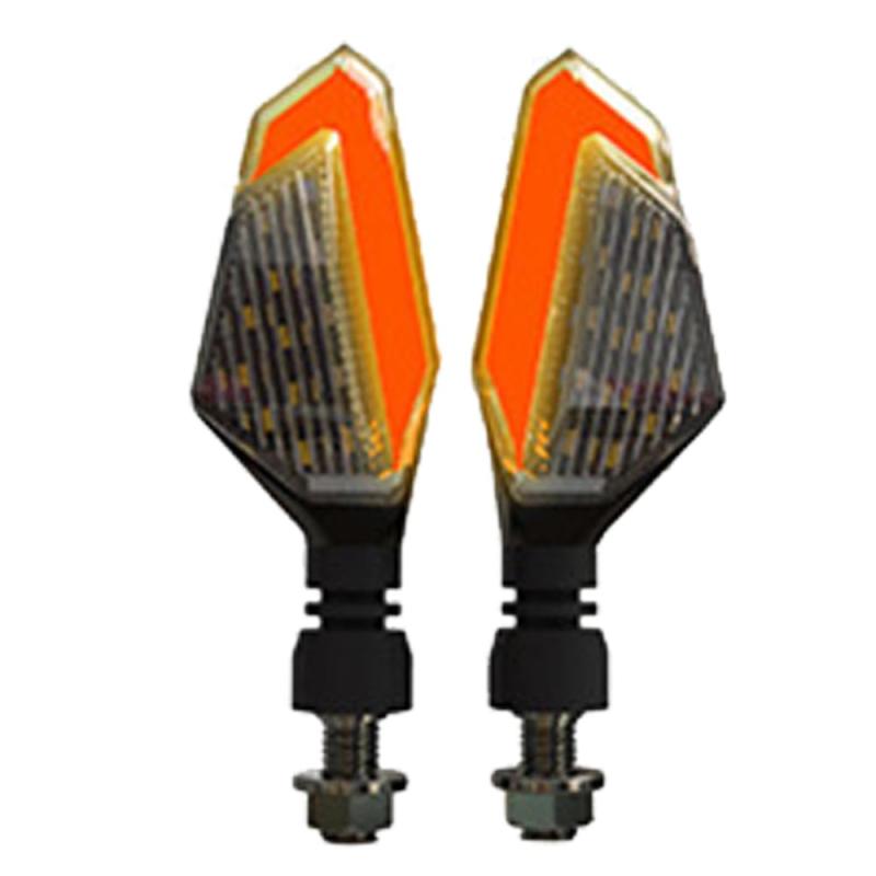 バイク オートバイ ウインカー フロント リア モンキー ゴリラ CB CBR XL XLR ポジション 汎用 2個セット