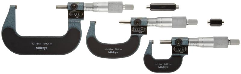 ミツトヨ(mitutoyo) カウント外側マイクロメータ M820-ST