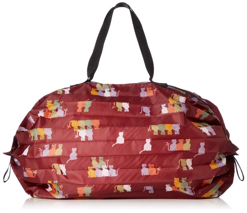 [オーエフエス] エコバッグ ネコ柄 撥水 6300-02