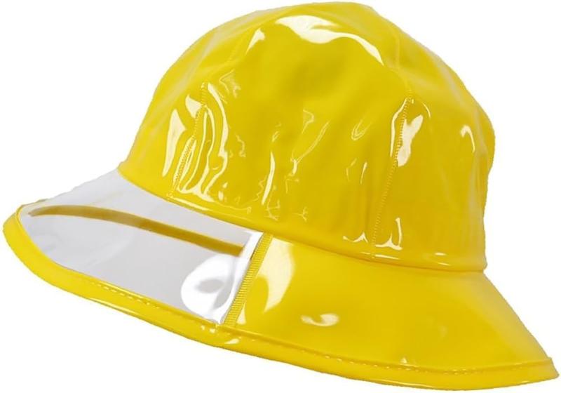 [Happy Beans] Made in japan レインハット 子供用 52-56cm