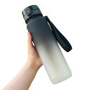 IOLOYU 水筒 1リットル ウォーターボトル 1000ml 大容量 洗いやすい おしゃれ でかい 軽量 スポーツボトル プラスチック bpaフリー 大きい 手を入れて洗える 軽い 登山 アウトドア water bottle 大き