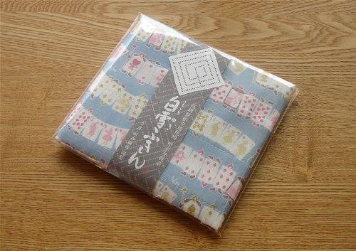 白雪 ふきん 日本製 塩素系漂白剤可 しなやかな触感 不思議の国のアリスマカロン