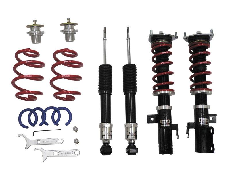 RS-R (アールエスアール) 車高調【 Best i 】全長式 減衰調整 ホンダ インテグラTYPE-R DC5 BIH079M適合情報：ホンダ インテグラTYPE-R DC5 H13/7～H19/2推奨車高調整幅(mm)：フロント -30～-60 / リア 0～-65推奨バネレート(kg/mm)：フロント 7 / リア 7適合情報は抜粋です。メーカーHPを確認下さい。