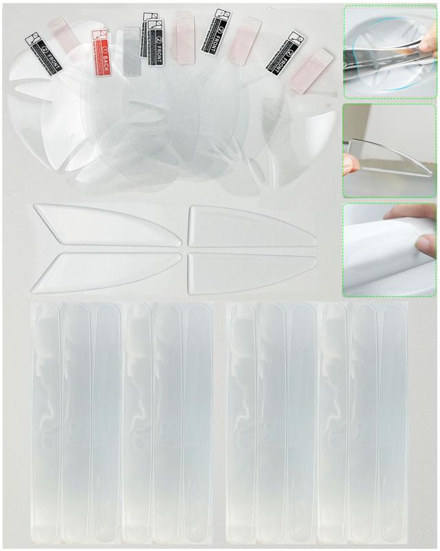 車ドアハンドルプロテクター プジョー 2008/ 3008/ 3008 PHEV/5008/ 208/ 508/e-2008/ e-208 車種用 車..