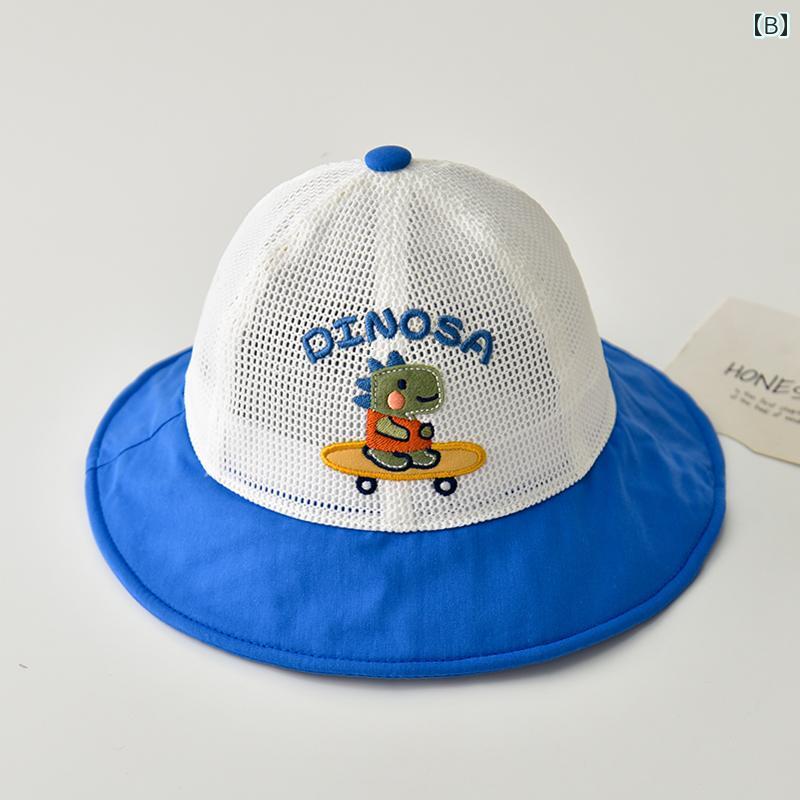 ベビー キッズ 子供 夏 メッシュ サンハット UV陽射し対策帽子 メンズ レディース...