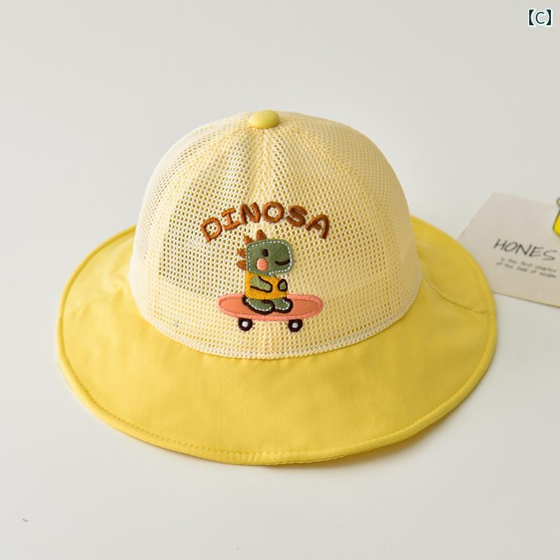 ベビー キッズ 子供 夏 メッシュ サンハット UV陽射し対策帽子 メンズ レディース...