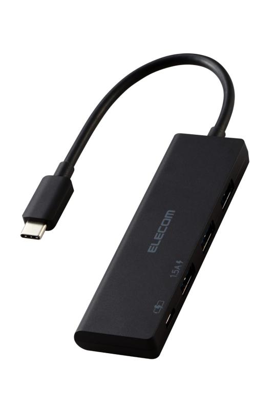 エレコム USBハブ USB-C接続
