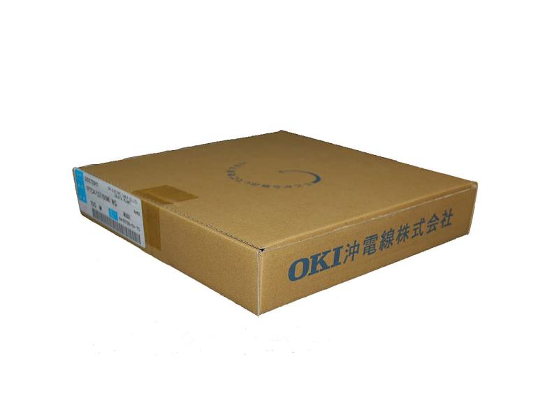 モジュラーケーブル 6極4芯 （白） 100M 沖電線 FTC4