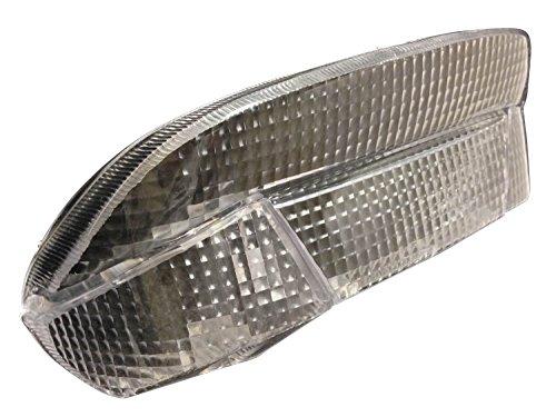 (nakira) スーパーディオ テールランプレンズ ウインカーレンズセット ZX AF27 AF28 Dio (クリア)