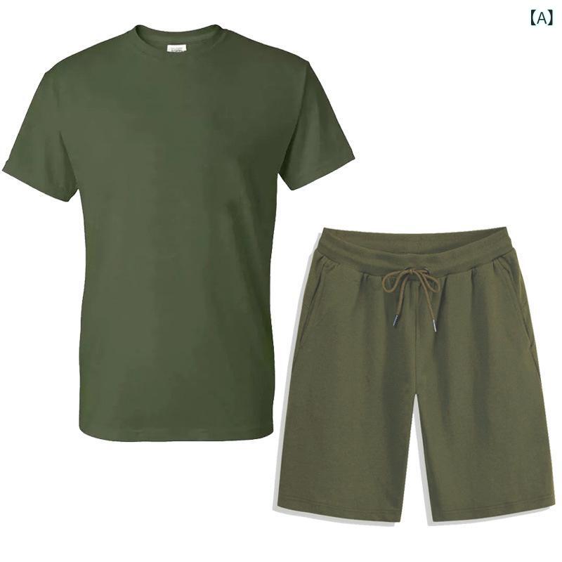 Tシャツ メンズ 半袖 スポーツウェア ショートパンツ ランニング 部屋着 軽量 吸汗速乾 トレーニング フィットネス カジュアル