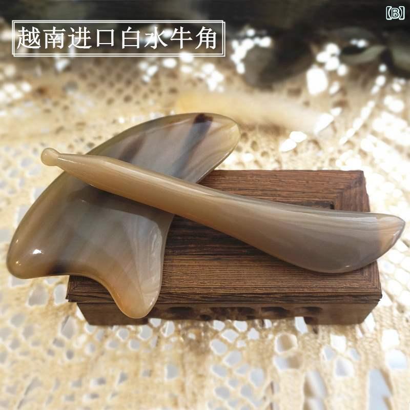ツボ押し 角質取り 垢り ブラシ ケア 頭 マッサージ 彫刻 スティック 頭皮 脱毛 小...