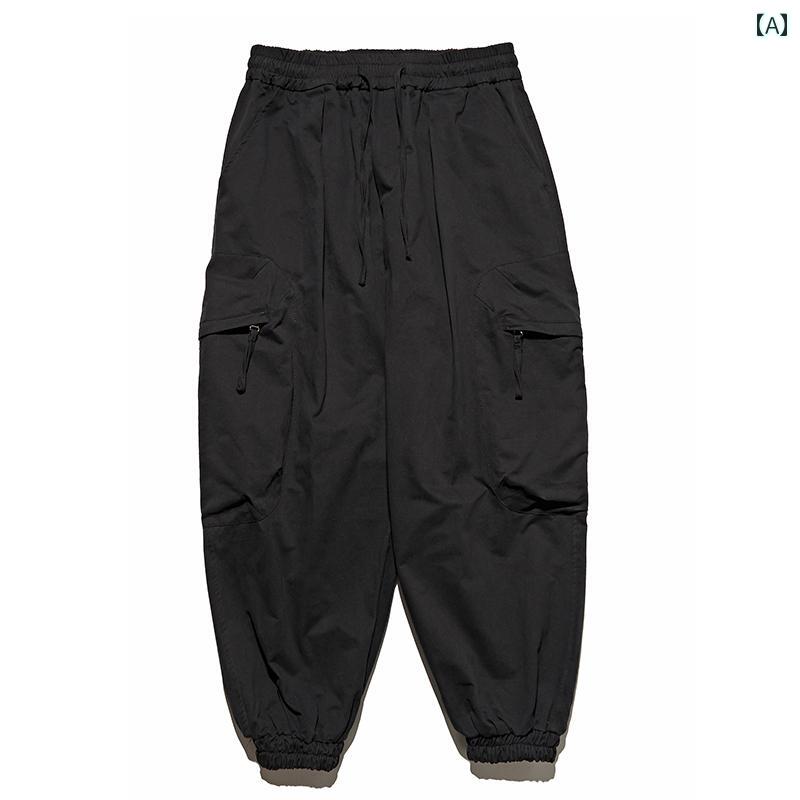 メンズ 秋冬 厚手カーゴパンツ ロング 普段使い カジュアル ストリート おしゃれ かっこいい 履きやい ..