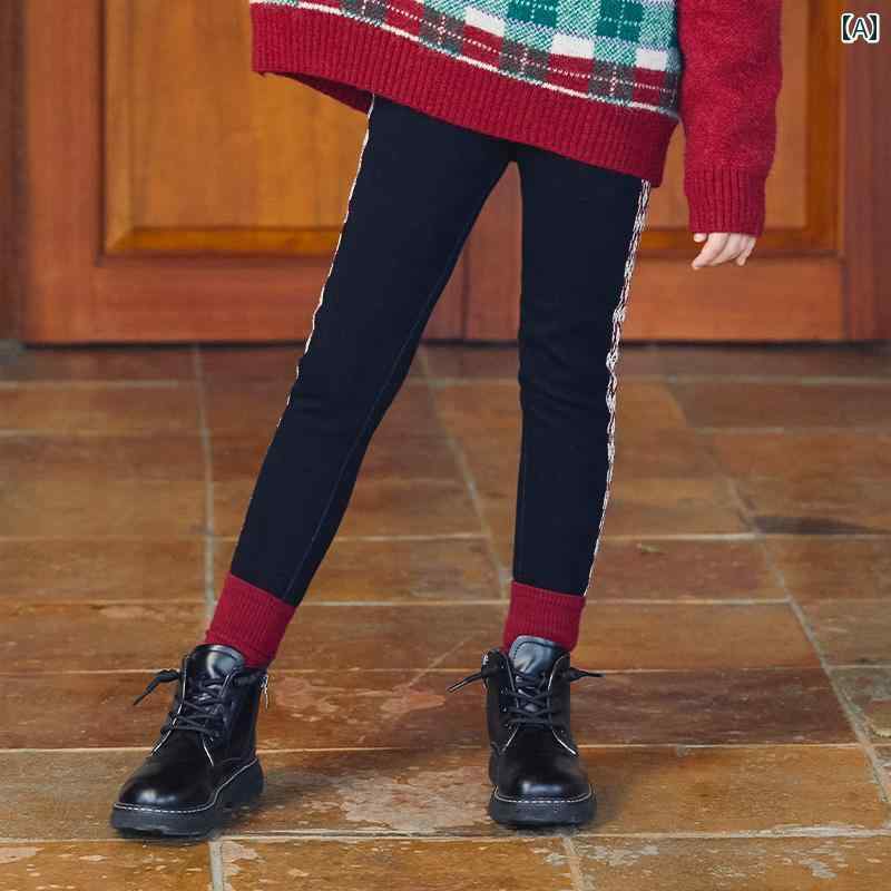 パンツ カジュアル 快適 動きやすい 子供服 キッズ レギンス 秋冬 スリム ぬいぐるみ 子供 アウトドア スポーツ