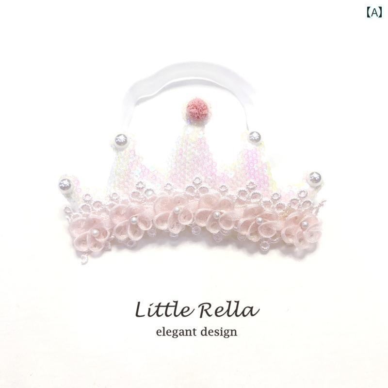 ベビー ヘッドバンド ヘアバンド かわいい 赤ちゃん おかけ フォト 撮影 ヘアアクセサリー クラウン 幼児 新生児 ソフト おしゃれ キュート