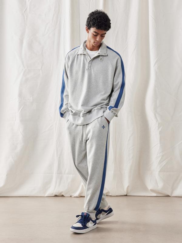 Jersey Pants - ジャージ ロング パンツ トレーニングウェア スポーツウェア フィットネスウェア ジム アウトドア レジャー カジュアル シンプル メンズ ファッション ゆったり