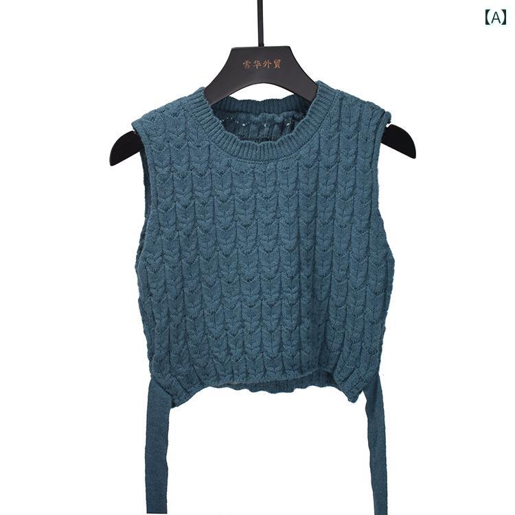 レディース ベスト ジレ ニット 春秋 スタイリッシュ おしゃれ クール シンプル ショッピング 通勤 レ..