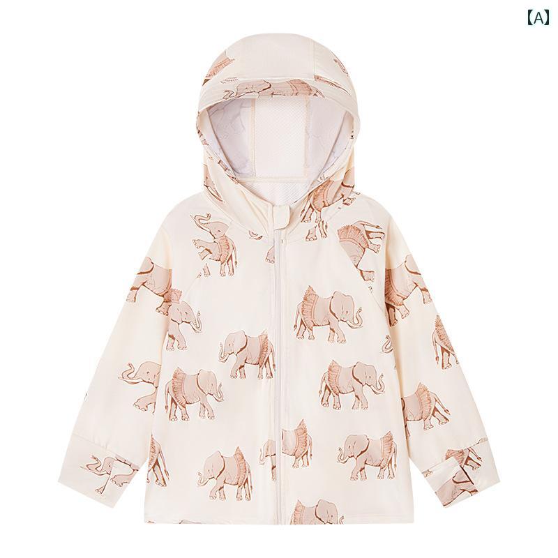 夏 キッズ ラッシュガード 春 男の子 女の子用 子供用 日焼け防止 服 抗 UV トップス 冷感 通気性 ジャケット