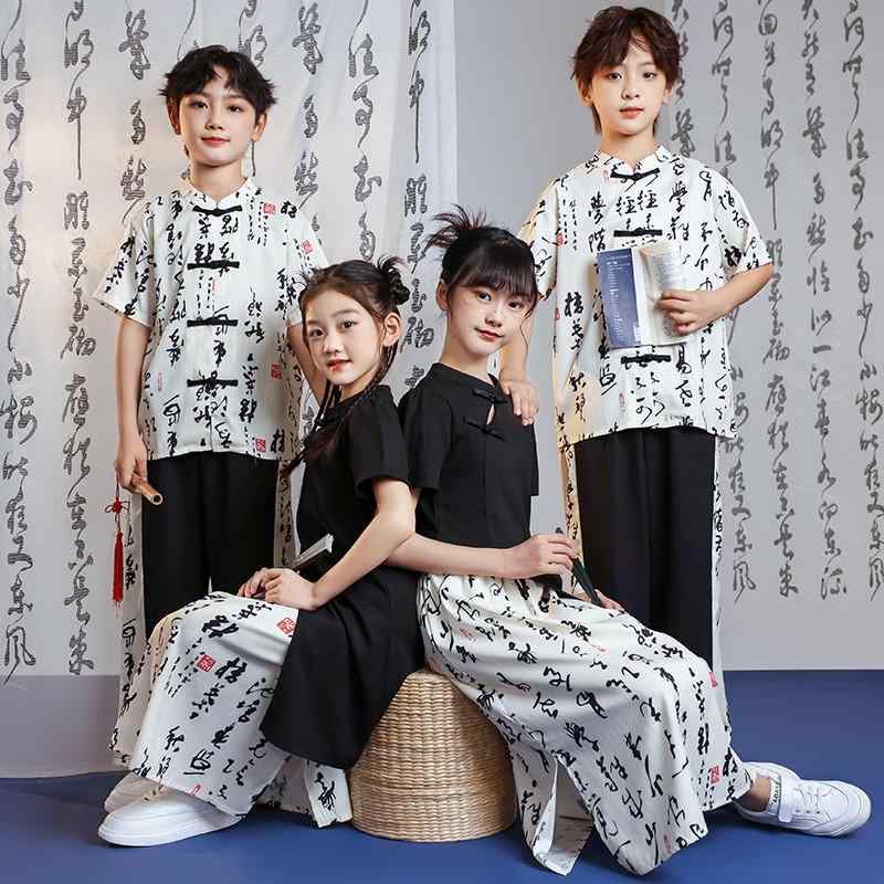 子供服 キッズファッション パフォーマンス 発表会 イベント 衣装 かわいい コスチューム ユニフォーム ダンス 民族衣装 中国 チア