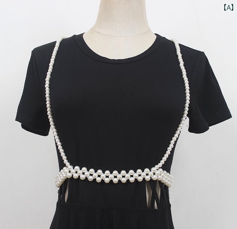 トップス ファッション アクセサリー ジュエリー レディース 夏 パール ベスト アウターウェア シルバ..