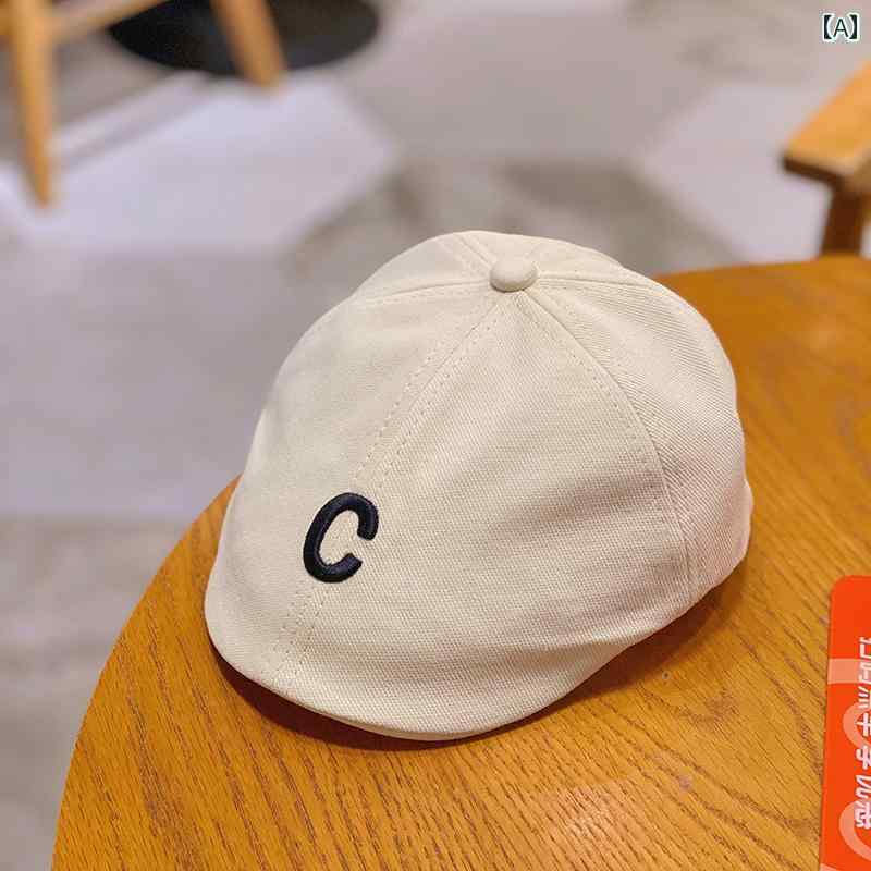 ハンチング帽 キッズ 帽子 かわいい ベビー 春秋 薄手 子供 ベレー 帽 韓国 ボーイズ ファッション ガ..