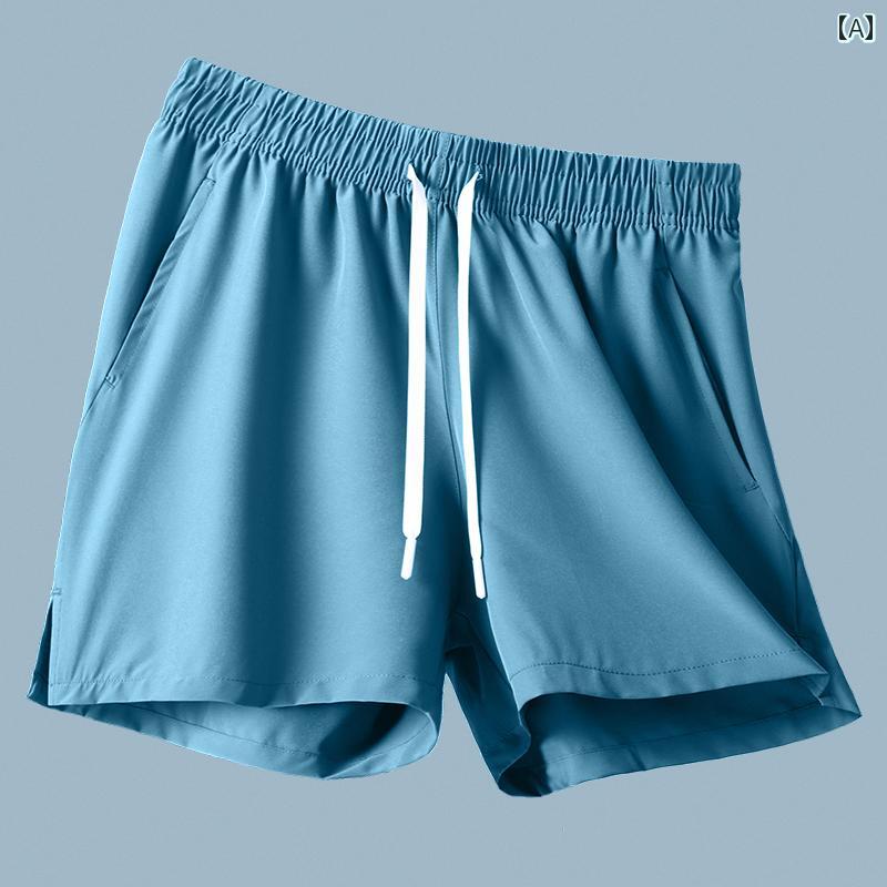 アメリカン トレーニング ショーツ メンズ バスケットボール 薄氷 速乾 スポーツ ...