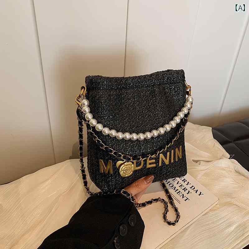 クロス ボディバッグ ミニ かわいい キッズ 子供 バッグ ショルダーバッグ ネット ひし形 エレガント プリンセス女の子 パール ハンドバッグ 女の子